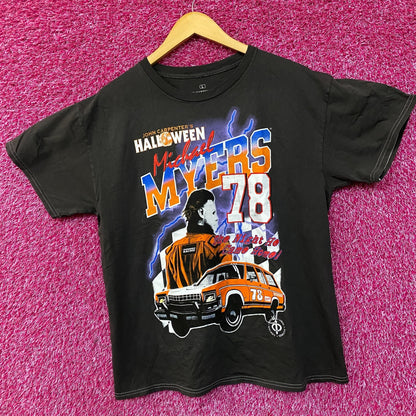 John Carpenter's Halloween Michael Myers Racing 78 T-Shirt Large