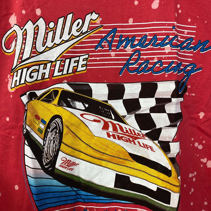 Miller High Life American Racing Graphic T-Shirt Small