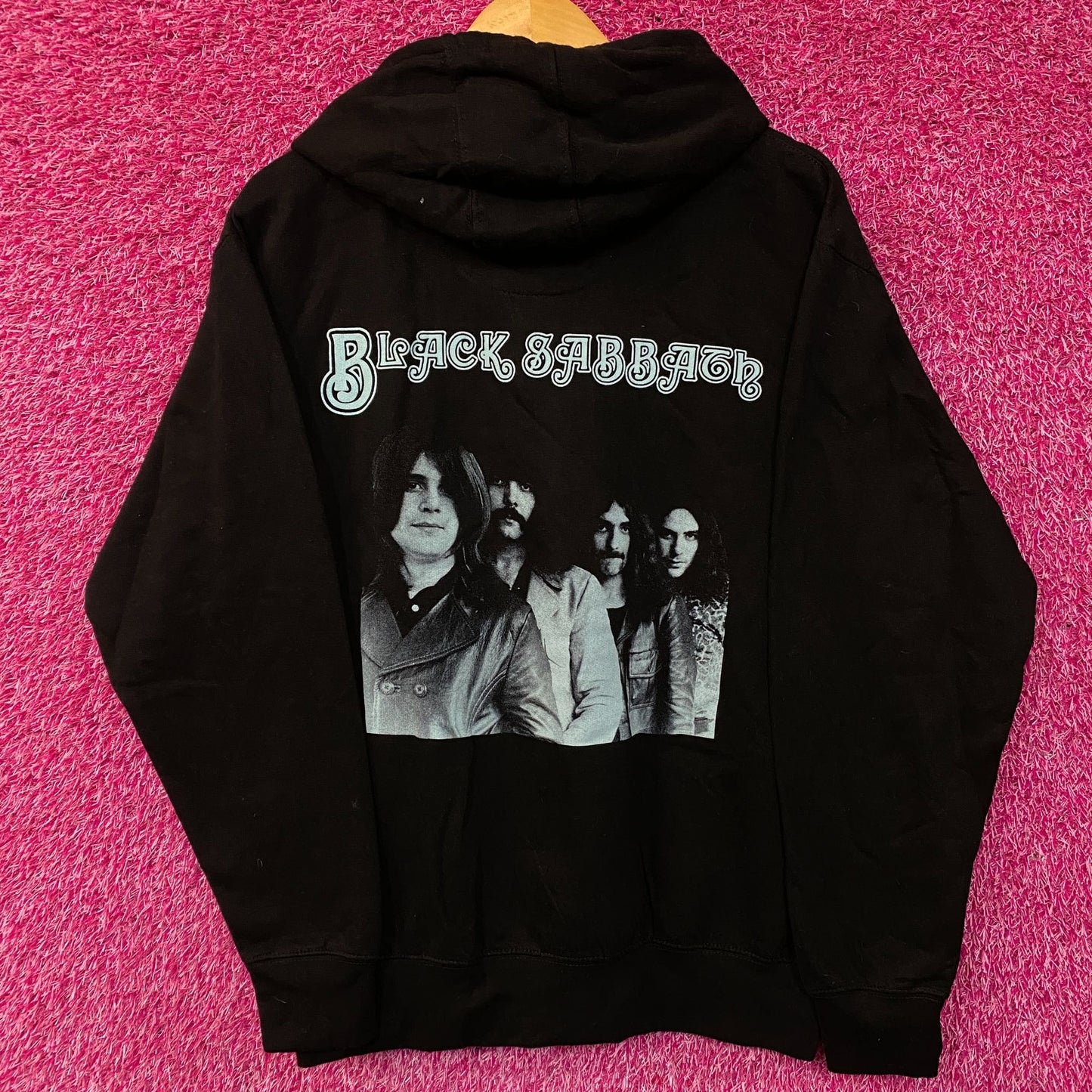 Black Sabbath Ozzy Ozbourne Heavy Metal Band Hoodie Medium