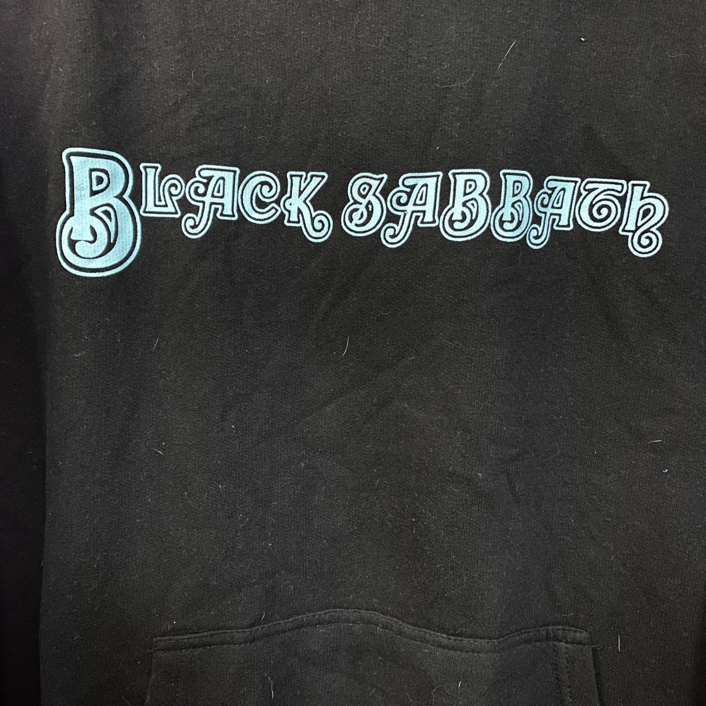 Black Sabbath Ozzy Ozbourne Heavy Metal Band Hoodie Medium