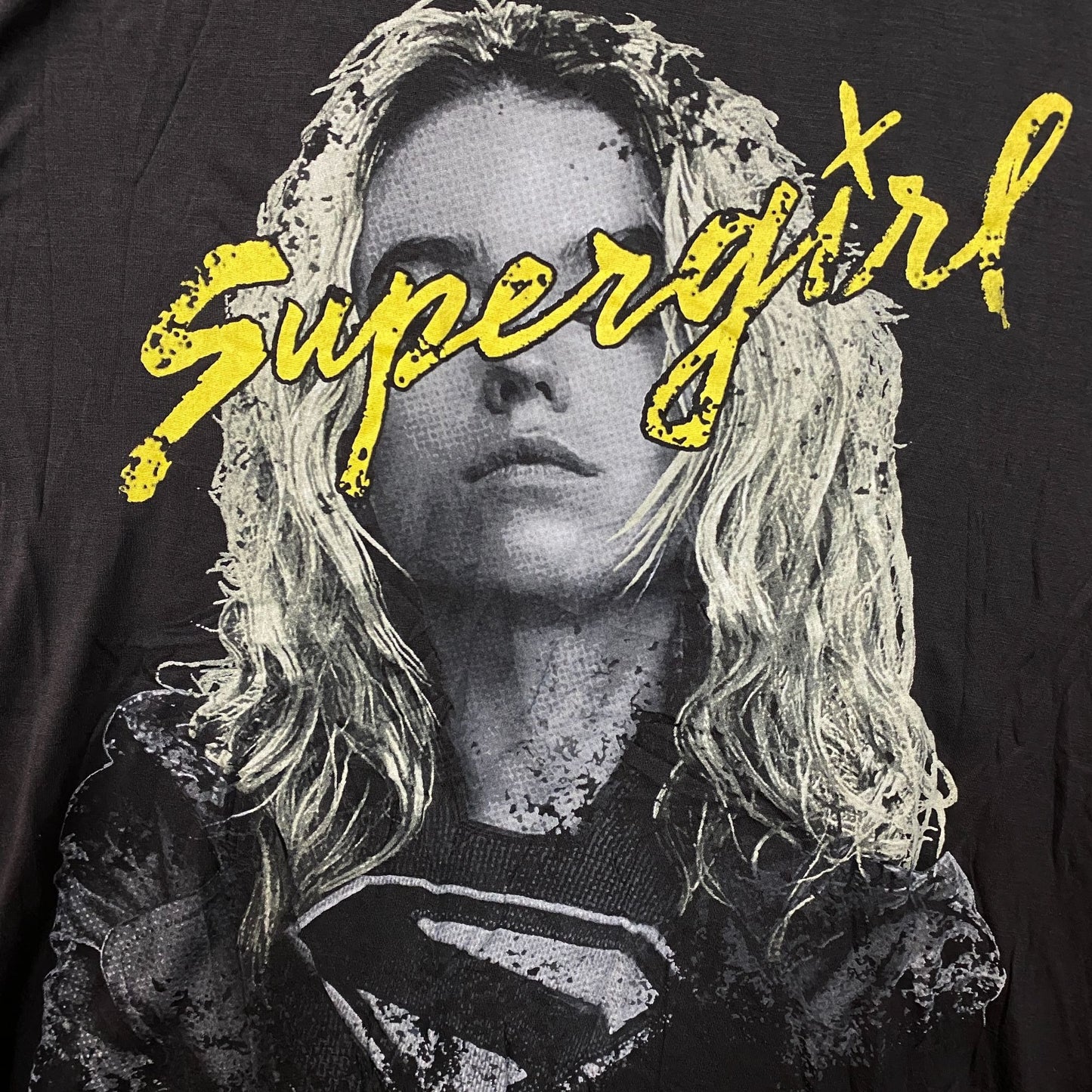 Junk Food Clothing Supergirl X Blondie The Original Women's Tissue T-Shirt XL