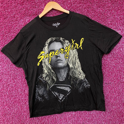 Junk Food Clothing Supergirl X Blondie The Original Women's Tissue T-Shirt XL
