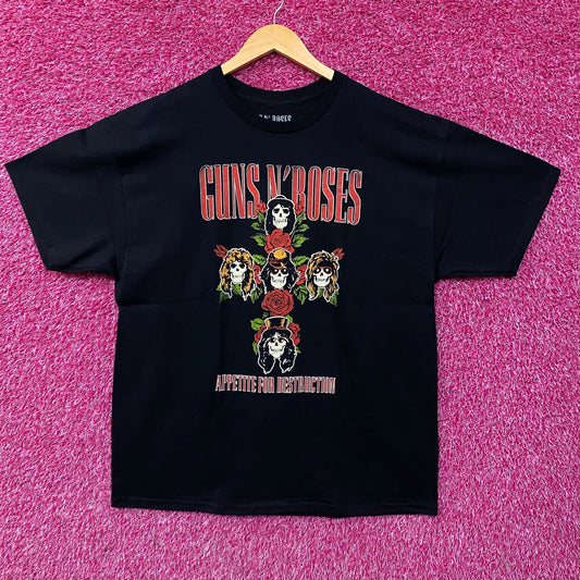 Guns N' Roses Appetite for Destruction Rock Band T-Shirt XL