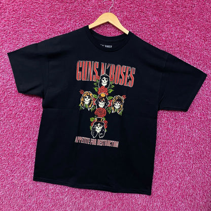 Guns N' Roses Appetite for Destruction Rock Band T-Shirt XL