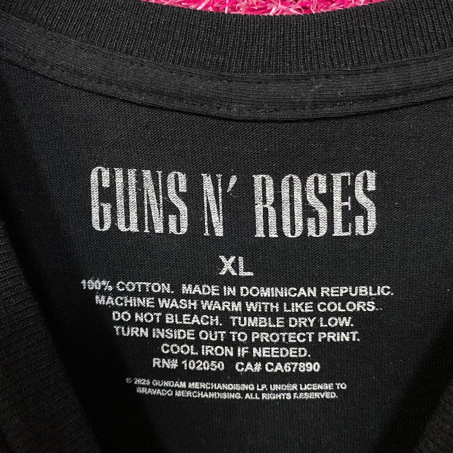 Guns N' Roses Appetite for Destruction Rock Band T-Shirt XL