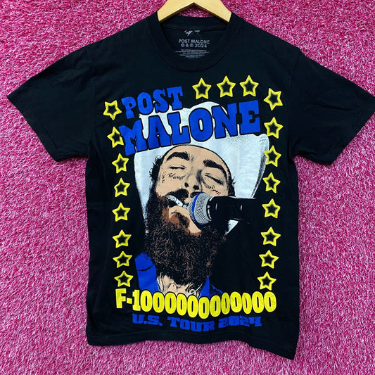 Post Malone F-Trillion Country Poster T-Shirt Small