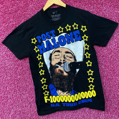 Post Malone F-Trillion Country Poster T-Shirt Small
