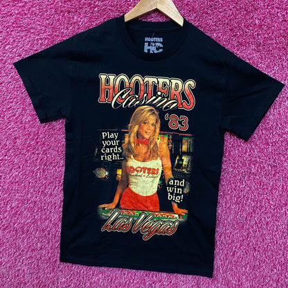 Hooters Casino 1983 Las Vegas Gambler Promo T-Shirt Small
