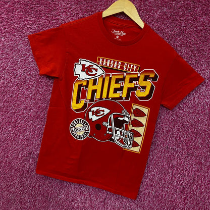 Junk Food Clothing NFL Kansas City Chiefs Checkdown Flea Market Tee XS