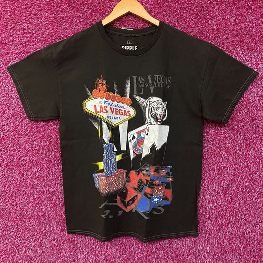 Ripple Junction Vegas Casino Viva Las Vegas Streetwear Tee Large