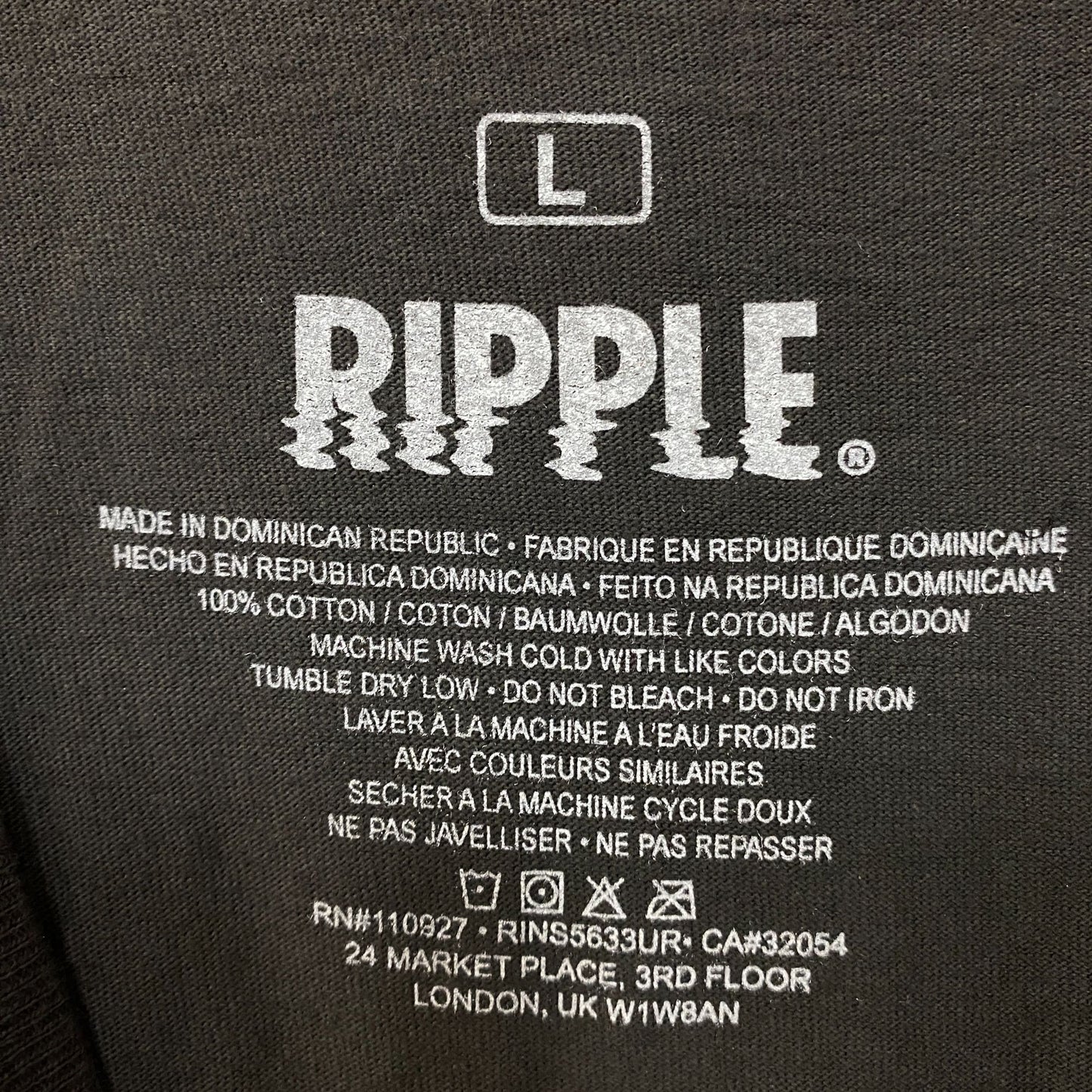 Ripple Junction Vegas Casino Viva Las Vegas Streetwear Tee Large