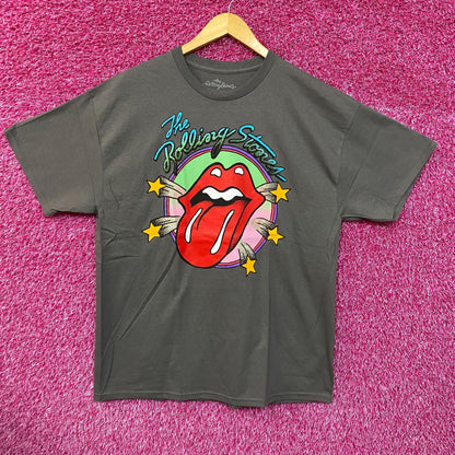 The Rolling Stones Hot Lips Logo Tshirt size Extra Large