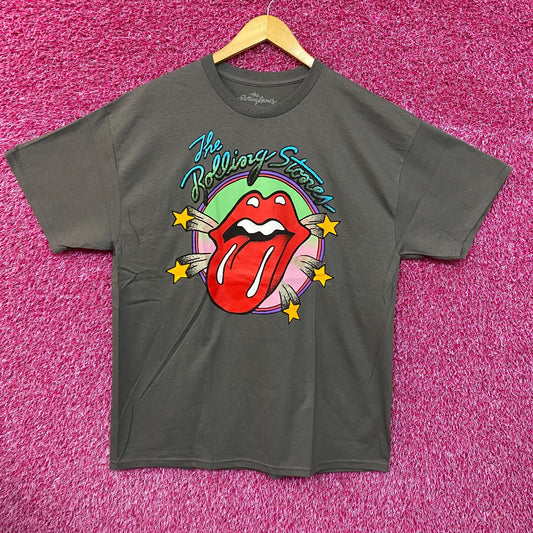 The Rolling Stones Hot Lips Logo Tshirt size Extra Large