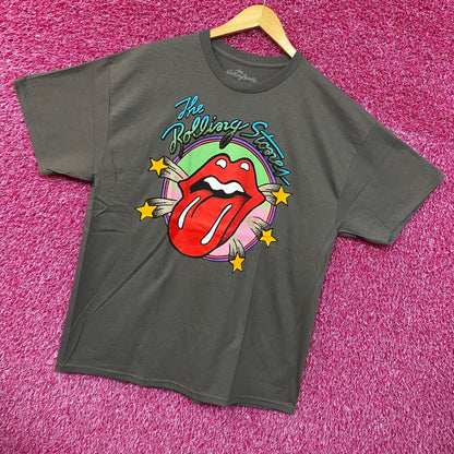 The Rolling Stones Hot Lips Logo Tshirt size Extra Large