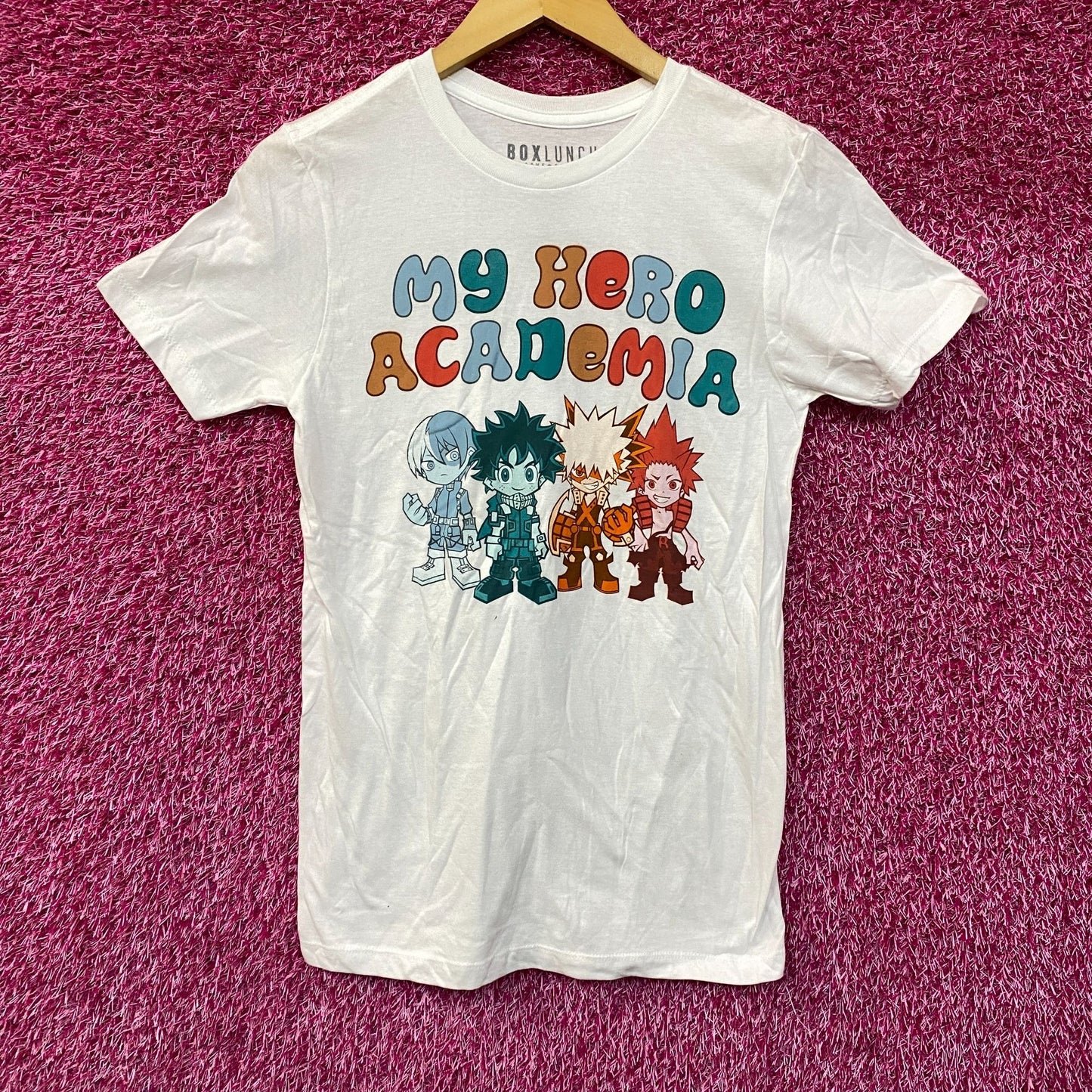 My Hero Academia/ Boku No Hero Academia Chibi Style Characters T-Shirt Small