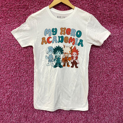 My Hero Academia/ Boku No Hero Academia Chibi Style Characters T-Shirt Small