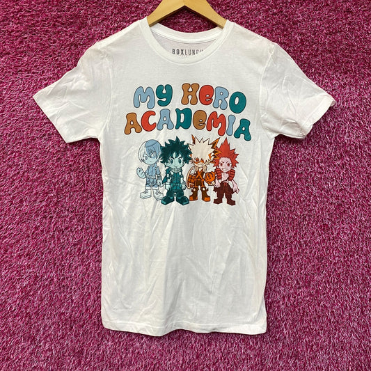 My Hero Academia/ Boku No Hero Academia Chibi Style Characters T-Shirt Small