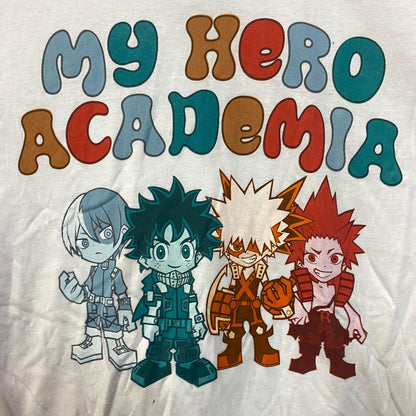 My Hero Academia/ Boku No Hero Academia Chibi Style Characters T-Shirt Small