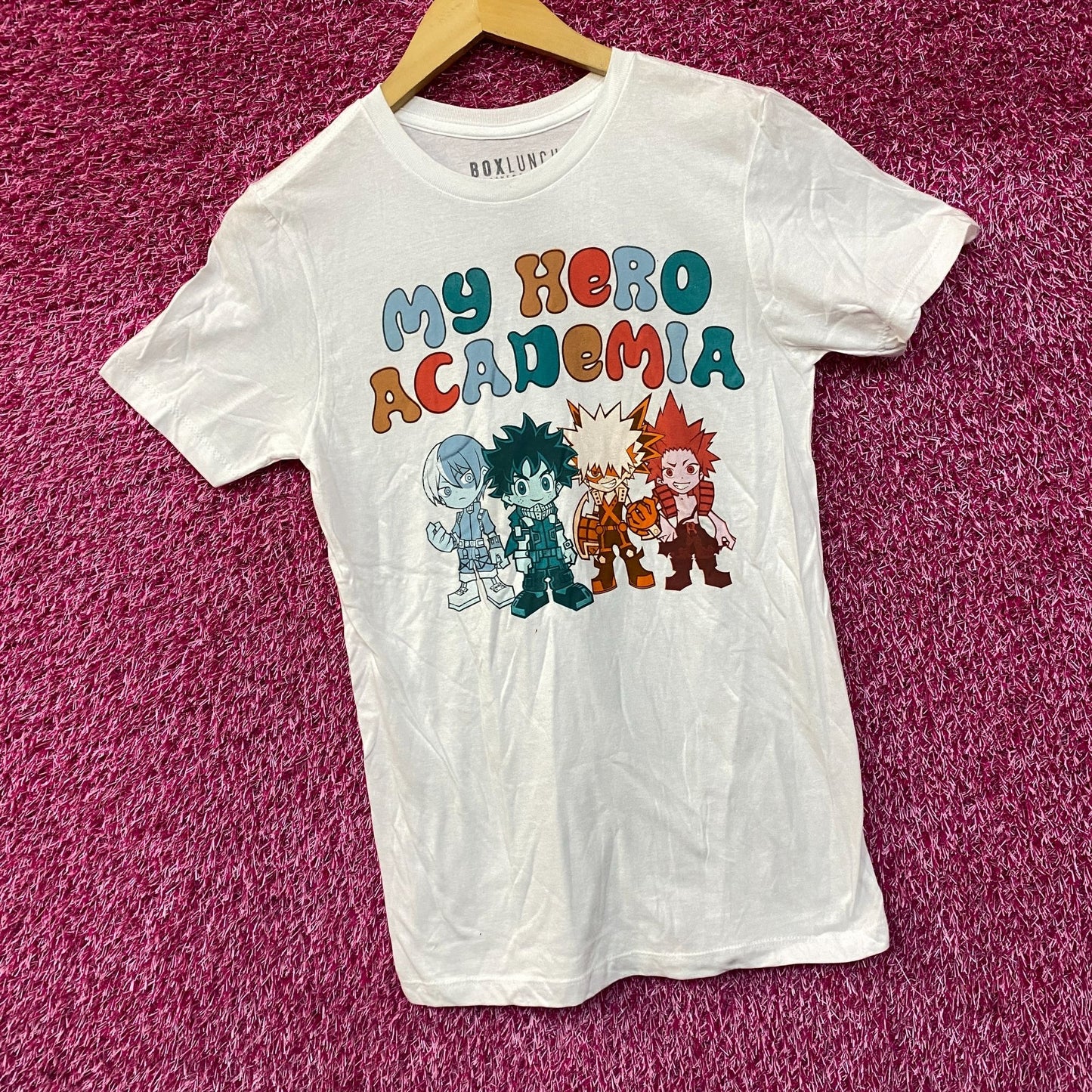 My Hero Academia/ Boku No Hero Academia Chibi Style Characters T-Shirt Small