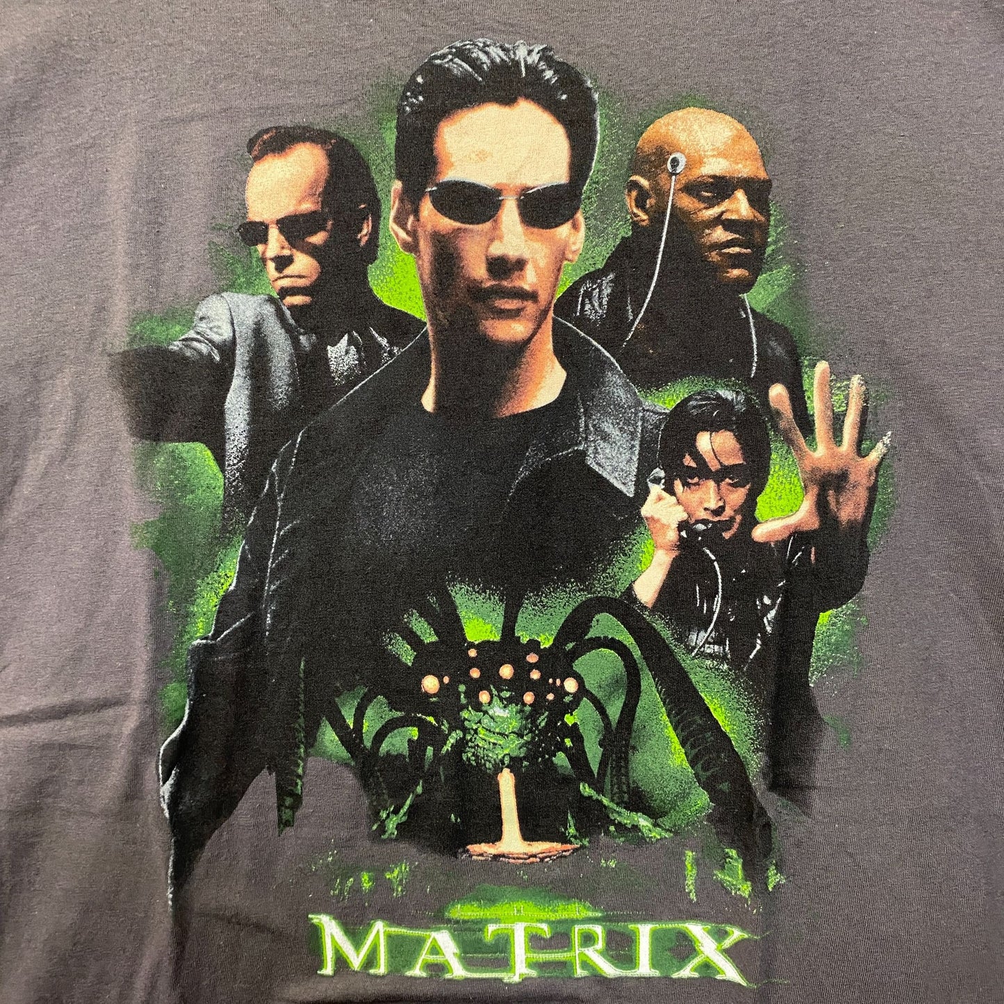 The Martix Cast Movie Poster T-Shirt 2XL