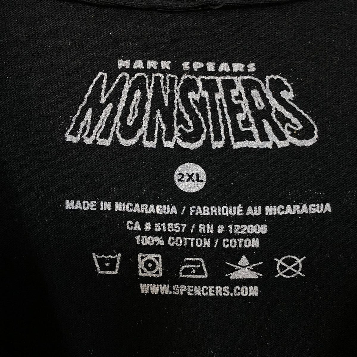 Mark Spears Monsters Nun Horror Graphic T-Shirt 2XL