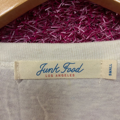 Junk Food Clothing "J'aime le Football" Women's Graphic Tee Small