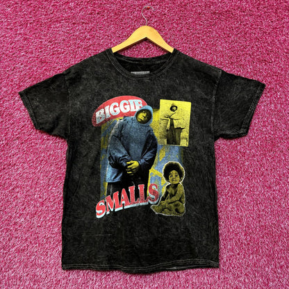 Biggie Smalls Ready to Die Baby Gimme the Loot Rap Tee L