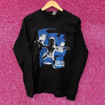 Nirvana Nevermind Cracked Graphic Long Sleeve T-Shirt XS