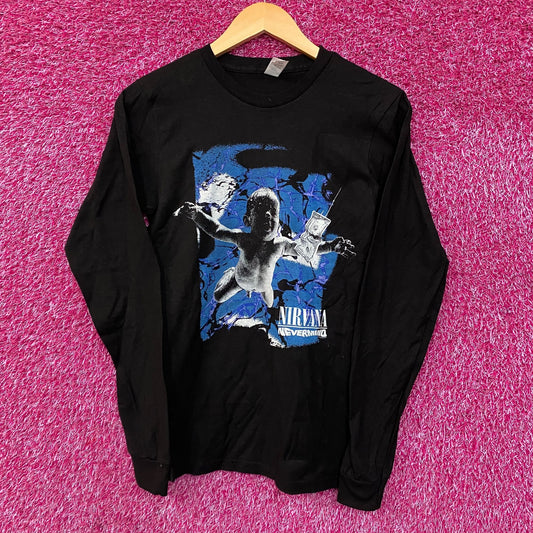 Nirvana Nevermind Cracked Graphic Long Sleeve T-Shirt XS