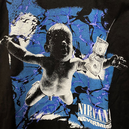 Nirvana Nevermind Cracked Graphic Long Sleeve T-Shirt XS