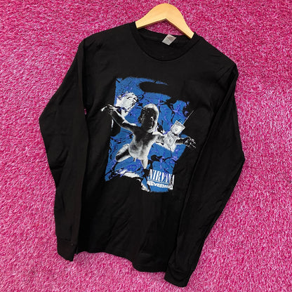 Nirvana Nevermind Cracked Graphic Long Sleeve T-Shirt XS