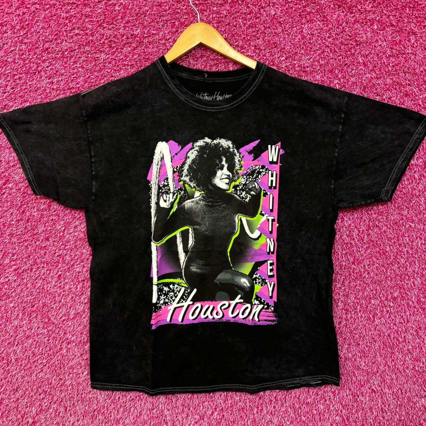 Whitney Houston I Wanna Dance with Somebody Dance Pop Tee XL