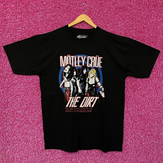 Motley Crue The Dirt Biopic Movie Promo Heavy Metal Tee XL