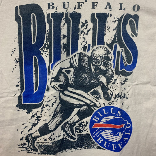 Junk Food Clothing NFL Buffalo Bills Rushing Flea Market T-Shirt Small