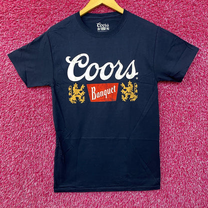 Coors Banquet Logo Coors Promo T-Shirt Small