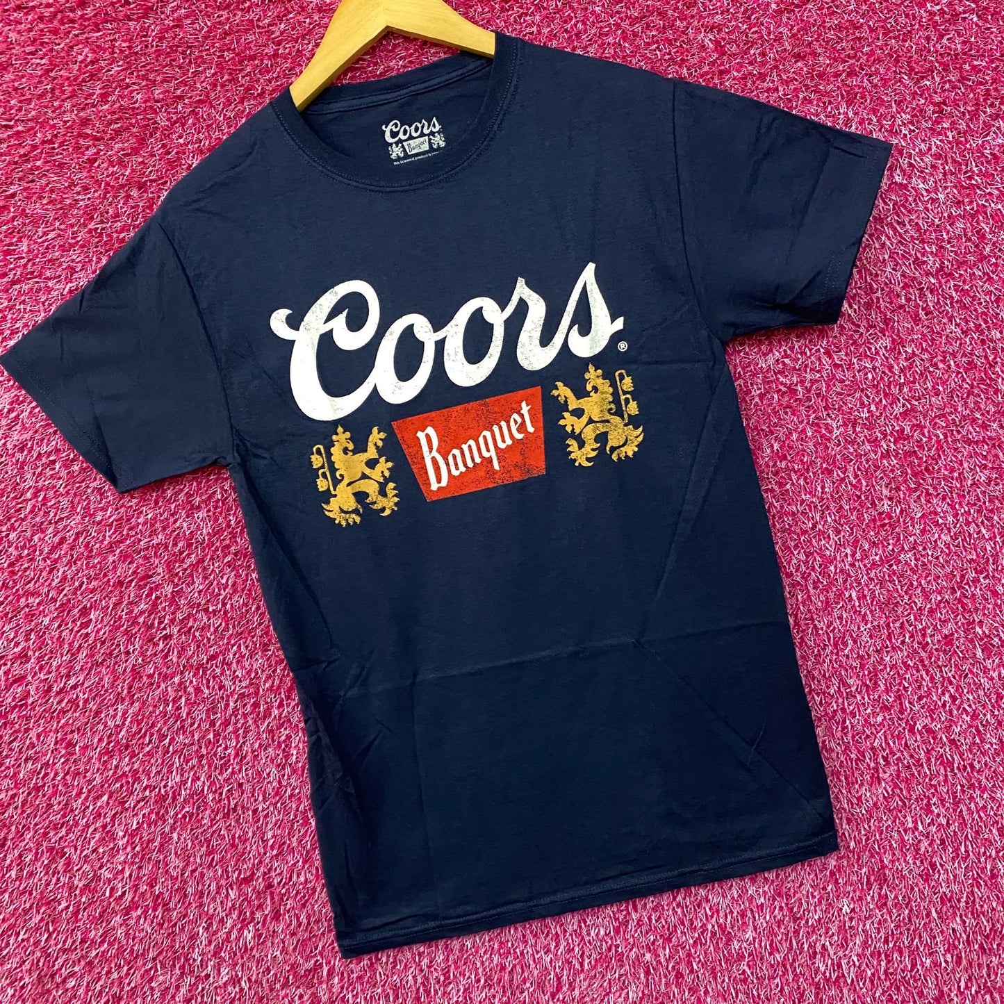 Coors Banquet Logo Coors Promo T-Shirt Small