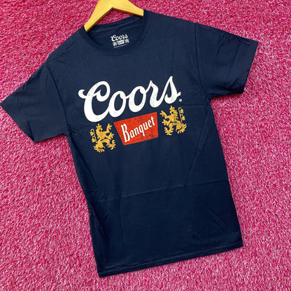 Coors Banquet Logo Coors Promo T-Shirt Small