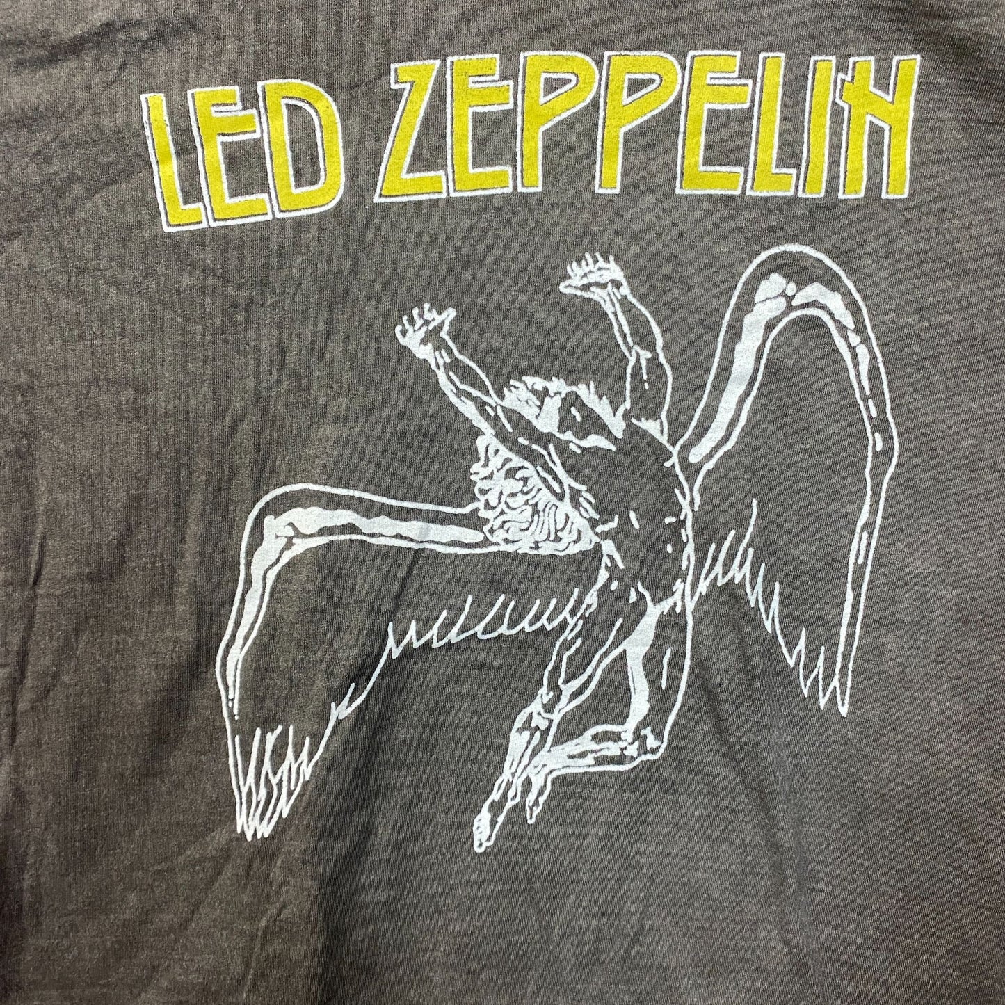 Led Zeppelin Icarus Gray T-Shirt Medium