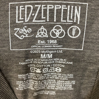 Led Zeppelin Icarus Gray T-Shirt Medium