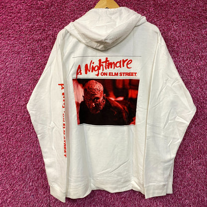 A Nightmare On Elm Street Freddy Krueger Book Cover Horror Hoodie 2XL