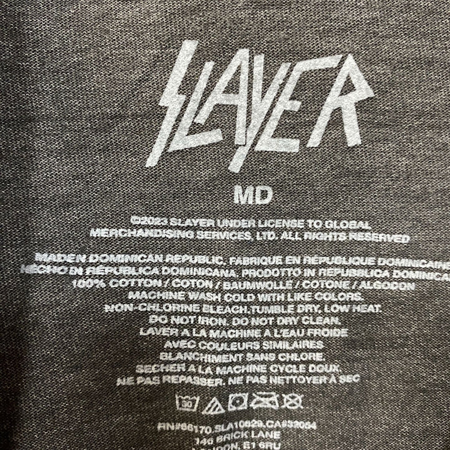 Slayer Hermit Thrash Metal Band T-Shirt Medium