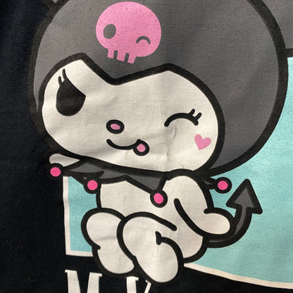 Sanrio Kuromi and My Melody Kawaii Graphic Design T-Shirt M