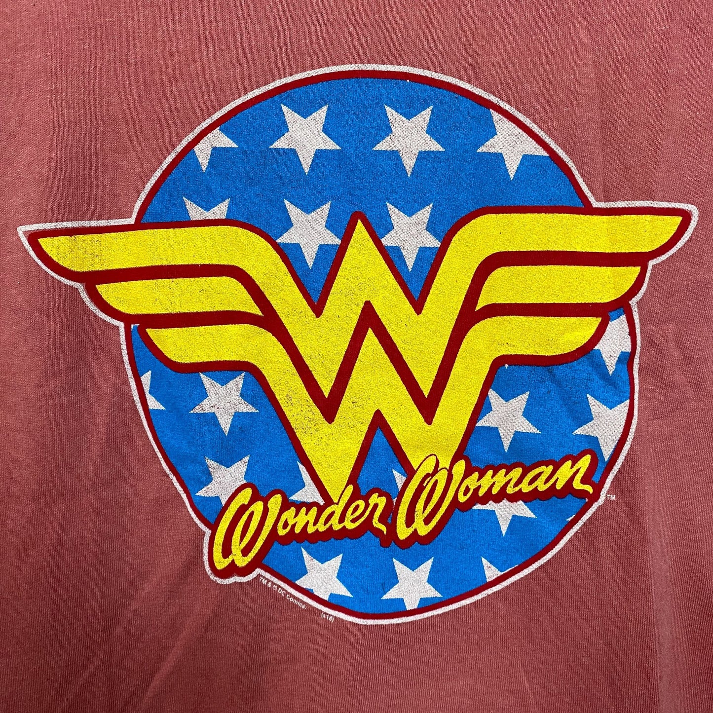 DC Wonder Woman Logo Graphic Design T-Shirt Small