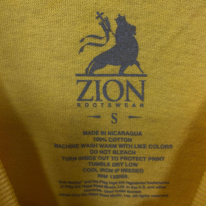 Zion Rootswear Bob Marley "Uprising" Tie-Dye Graphic T-Shirt Small