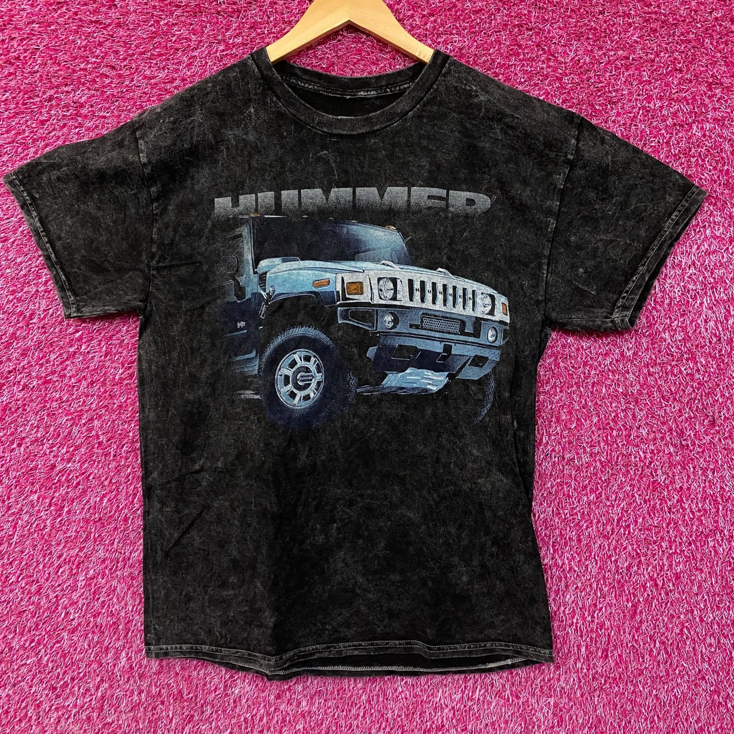 Hummer Stormy Ride Graphic Washed T-Shirt XS