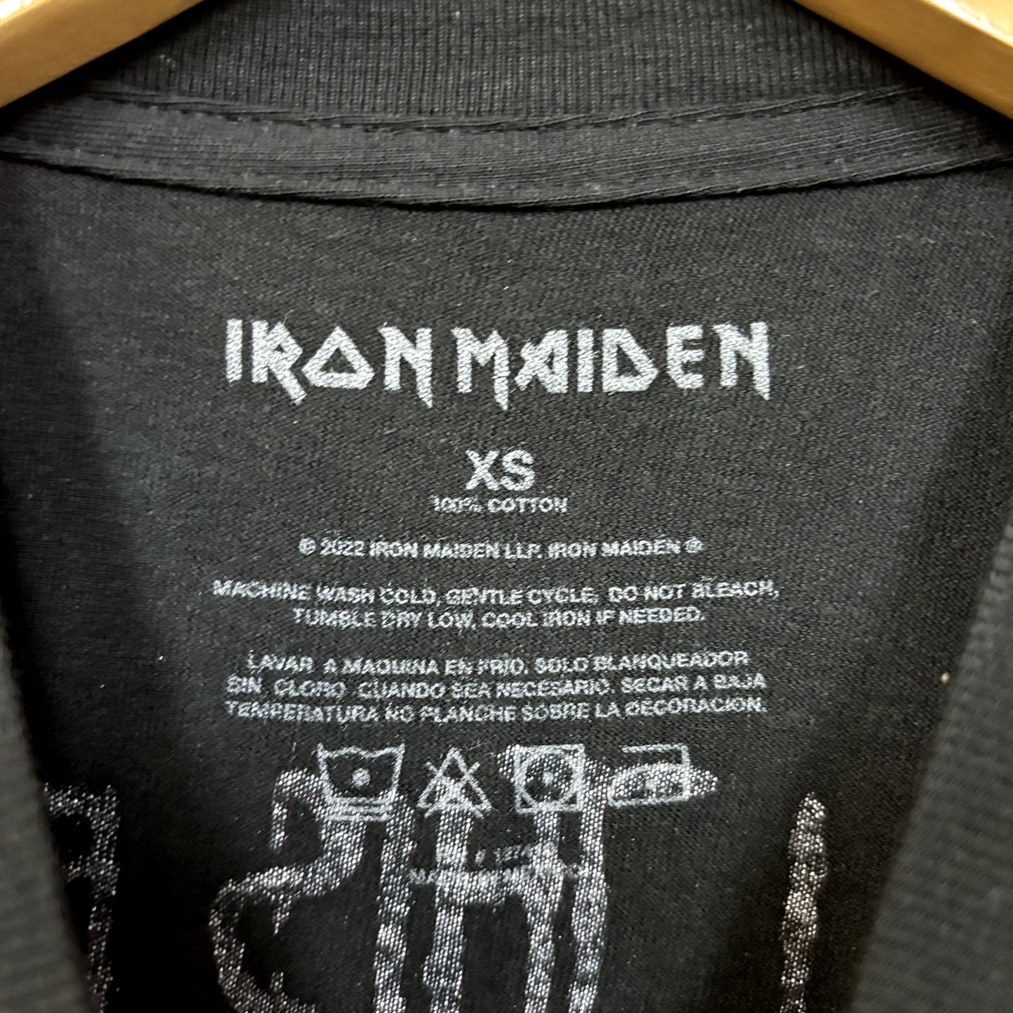 Iron Maiden The Number of the Beast Heavy Metal Tee XS