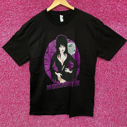 Elvira Mistress of the Dark Graphic T-Shirt Large