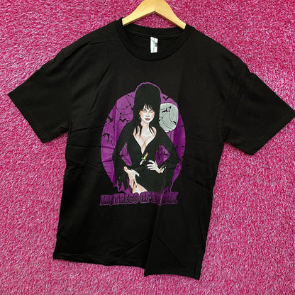 Elvira Mistress of the Dark Graphic T-Shirt Large