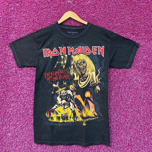 Iron Maiden The Number Of The Beast Rock Tshirt size Small