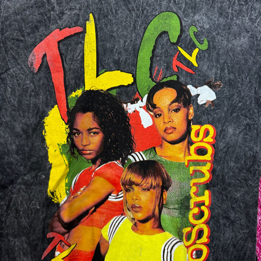 TLC No Scrubs Fan Mail Album Art Poster Soul Girl Band Tee M